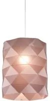 Sospensione Pink Metal in Metallo Cromato Cm. 27 x 32 h