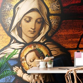 Carta da parati autoadesiva – Madonna con Bambino