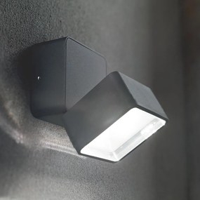 Ideal Lux -LED Applique da esterno OMEGA LED/7W/230V CRI 90 IP54 antracite