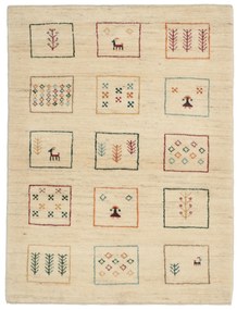 Gabbeh Tappeto 110 x 140 (Iran) Annodato A Mano