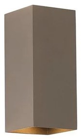 Searchlight 24126LT - Applique da parete DON 2x GU10/10W/230V marrone