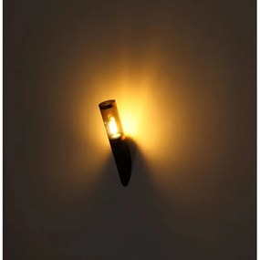 Globo 3157BC - Applique da esterno BOSTON 1xE27/23W/230V IP44 nero/rame