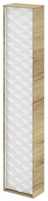 Colonna per mobile bagno Neo Frame SENSEA 1 anta P 17 x L 30 x H 154 cm laccato legno