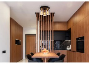 Globo 15768-3D - Plafoniera ALEIDIS 3xE27/25W/230V Ø 30 cm