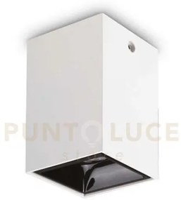 Lampada da soffitto nitro pl 15w square bianco