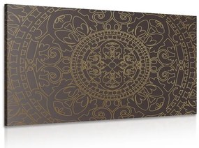 Quadro su tela – Ornamento orientale dorato