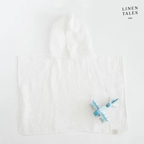 Accappatoio per bambini in lino bianco taglia 2-4 anni White - Linen Tales
