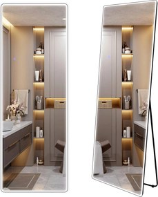 Specchio LED Classico 60x170cm Black