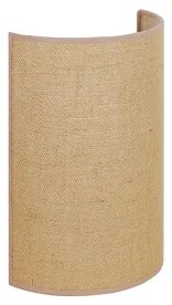 Duolla - Applique YUTE 1xE27/15W/230V diametro 20 cm marrone