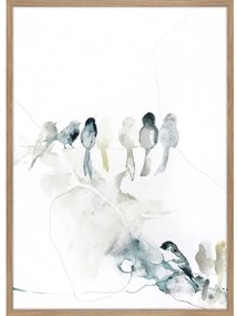 Dipinto 50x70 cm Birdshape – Malerifabrikken