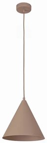 Duolla - Lampada a sospensione con cavo IRONLINE 1xG9/3W/230V Ø 25 cm beige