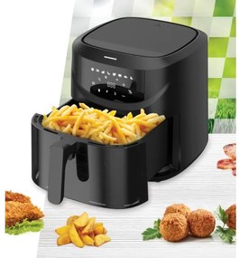 Heinner HAF-B8BK2000 - Friggitrice ad aria 7,6 l 2000W/230V nera