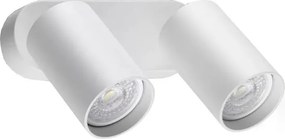 Ideal Lux - Applique a spot da parete LED DYNAMITE 2xGU10/7W/230V CRI 90 bianco