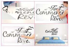 Adesivo doccia impermeabile Seductive, 185 x 55 cm - Ambiance