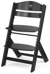 KINDERKRAFT - Seggiolone imbottito premium ENOCK per bambini, nero