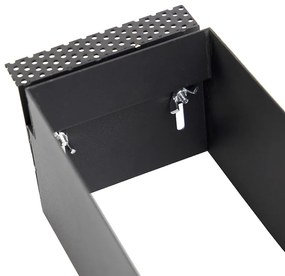 Faretto da incasso nero GU10 AR70 senza cornice 3 luci - Oneon