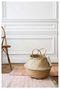 Cesto portaoggetti in seagrass chiaro , ⌀ 35 cm - Compactor