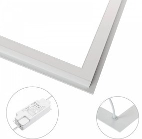 Pannello LED a Cornice 60x60 44W CCT, No Flickering con driver Philips Colore Bianco Variabile CCT