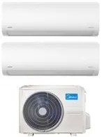 Climatizzatore Condizionatore Midea Dual Split Inverter serie XTREME 9+9 con M2OG-14HFN8 R-32 Wi-Fi Integrato 9000+9000 btu - Novit