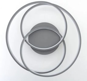 Brilliant - Plafoniera LED LABYRINTH LED/40W/230V diametro 39,5 cm grigio