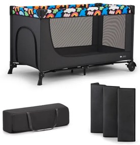 KINDERKRAFT - Culla da viaggio JOY 2 Happy shapes