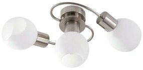 Ciala 3 Plafoniera Bianco/Nickel - Lindby