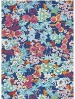 Harlequin Tapete Wildflower Meadow - Lapis/ Carnelian/ Aquamarine