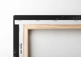 Stampa su tela – Paesaggio fantastico in bianco e nero