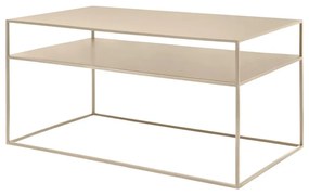 Tavolino in metallo beige 50x90 cm Fera - Blomus