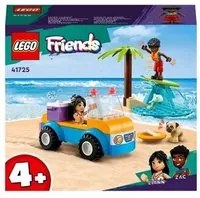 LEGO FRIENDS DIVERTIMENTO SUL BEACH BUGGY CONN MACCHINA SURF DELFINO CANE E 2 MINI BAMBOLINE