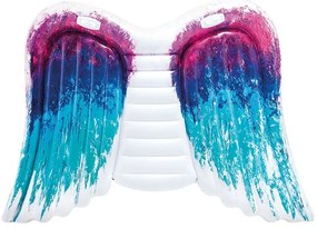 Materassino gonfiabile galleggiante ali d'angelo 251x160 cm Intex Angel 58786 np