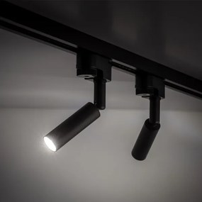 Faretto LED per sistema a binario LAGOS 1xG9/3W/230V nero