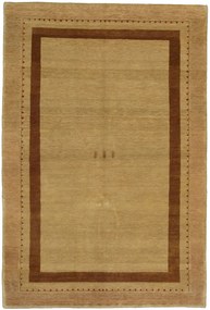 Loribaft Tappeto 130 x 200 Beige (Indian) Annodato A Mano