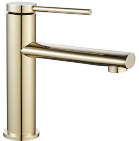 Rubinetto da lavabo REA OVAL GOLD low