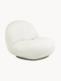 Poltrona da giardino girevole in bouclé Pacha