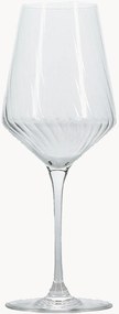 Set di 4 bicchieri da vino bianco in cristallo Robi