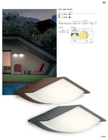 Redo 90001 - Applique a LED da esterno CHALET 1xLED/8W/230V IP54