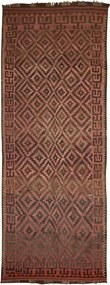 Kilim Tappeto 180 x 480 Rosa (Iran) Tessuto A Mano