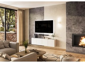 Mobile TV bianco 183x45 cm Piana - Germania