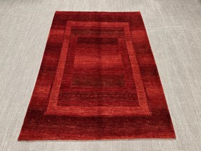 Loribaft Tappeto 160 x 230 Rosso (Iran) Annodato A Mano