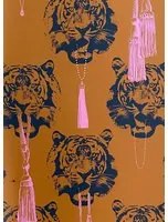 Studio Lisa Bengtsson Carta da parati Coco Tiger - Mustard