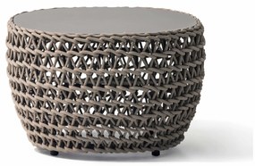 ATREIDES - tavolino da esterno in alluminio e corda