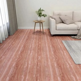 Listoni Per Pavimenti Autoadesivi 55 Pz İn Pvc 5,11 M² Rossi /