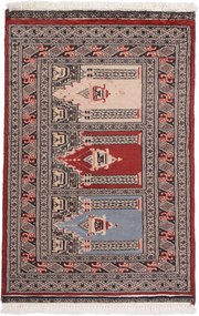 Bokhara Tappeto 90 x 60 (Pakistan) Annodato A Mano