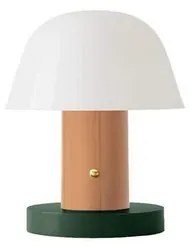 Setago JH27 Portable Lampada da Tavolo Nude/Forest - &Tradition