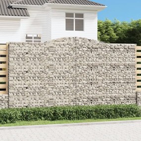 Cesti Gabbioni Ad Arco 7 Pz 400x30x220/240 Cm Ferro Zincato /