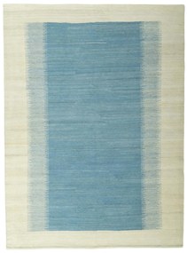 Kilim Tappeto 180 x 240 Blu (Iran) Tessuto A Mano