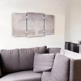 Quadro stampa su tela a TRIS 70x140 cm telaio in legno con Albero della vita