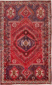 Shiraz Tappeto 270x170 Rosso (Iran) Annodato A Mano