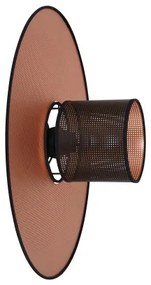 Duolla - Applique TOKYO SHINY 1xE27/15W/230V diametro 50 cm rame/nero